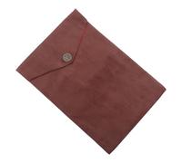 KICHOUSE Étui de Rangement pour Livres Sacrés Bouddhistes en Tissu de Coton Café Pochette de Transport Spacieuse pour Bible et Coran Paquet de Protection Polyvalent pour Usage Religieux