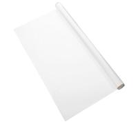 KICHOUSE Film Adhésif Tableau Blanc Électrostatique Feuille Effaçable Repositionnable sans Abîmer Tableau Mural pour Écriture et Dessin Autocollant Dry Erase Polyvalent
