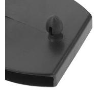 KICHOUSE Fixations pour Lattes de Lit en Plastique 72 Pièces - Connecteurs Simples et Doubles pour Sommier, Supports Robustes pour Cadre de Canapé-lit, Accessoires de Rechange