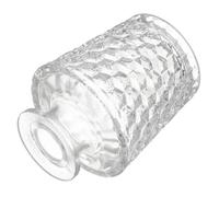 KICHOUSE Flacon Diffuseur de Parfum en Verre 100 ML Récipient Rechargeable pour Huiles Essentielles Diffuseur D’Aromathérapie Maison Bureau Mariage Spa Vide Design Conique