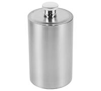 KICHOUSE Flasque Métallique Portable Inoxydable Étanche pour Voyage Camping Randonnée Transport de Vin et Boissons