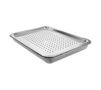 KICHOUSE Fontaine à Eau pour Chat avec Base antidérapante et bac de récupération en Acier Inoxydable, idéale pour Salon et Balcon 15,5 x 11,5 Pouces