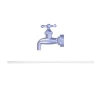 KICHOUSE Fontaine Flottante Invisible à Jet continu pour Jardin ou Aquarium - Idéale pour créer Un Bassin ou Une Cour - Cadeau de fête ou de Bricolage