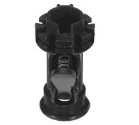 KICHOUSE Glissière de Rechange Universelle pour Parapluie, Interrupteur d'ouverture/Fermeture en Plastique pour parapluies pliants et de Voyage, pièce de Rechange Noire pour réparation à Faire