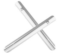 KICHOUSE Grattoirs à Miettes en Acier Inoxydable Lot de 2, Ramasse-Miettes Compact pour Plans de Travail, Outil de Nettoyage pour Boulangeries Cuisine Professionnelle