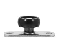 KICHOUSE Guide et de Porte Coulissante pour Inférieur Plancher en Acier Inoxydable Argenté, Accessoire Stable Facile à Entretenir Moderne pour Décoration Intérieure