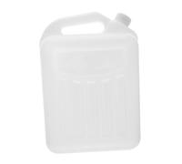 KICHOUSE Hedpak Avec Bouchon : Bidon D'huile Portable De 5 l Avec Poignée - Pichet En Plastique Étanche Pour Eau, Produits Chimiques, Huile De Cuisson, Produits Chimiques, Brassage,