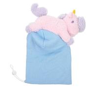 KICHOUSE Housse de Casque de Ski Élastique Licorne Protection Lavable et Décorative Taille Unique 55-62 CM Adaptée Casque Ski Unisexe pour Sports D’Hiver