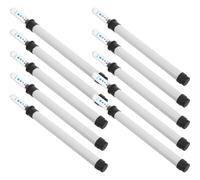 KICHOUSE Jauge d'Humidité du Sol 10 Pièces Indicateur de Niveau d'eau, Compteur d'eau pour Plantes, Mesureur Précis pour Arrosage Plantes d'Intérieur et Extérieur