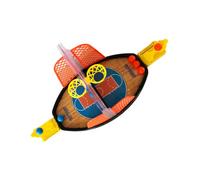 KICHOUSE Jeu de Basket-Ball Interactif en Plastique pour Garçon et Filles Petit Jeu de Basketball de Bureau à 2 Joueurs Développement Motricité Fine et