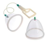 KICHOUSE Kit de 2 Ventouses Corporelles à Pression Négative Universelles pour Massage, Appareil de Ventouses Médicales pour Dos et Abdomen, Utilisation à Domicile, Stimulation Circulation