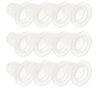 KICHOUSE Kit de 200 Godets à Pigments en Silicone de U, Réutilisables et Adaptés pour Tatouage Professionnel et Amateur