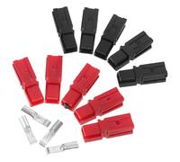 KICHOUSE Kit de Connecteurs D’Alimentation Unipolaires 30A 600V 20 Pièces Boîtier Modulaire Connexion Rapide Prise Électrique pour Voiturette de Golf Chariot Élévateur et Électronique