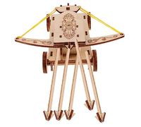 KICHOUSE Kit de Modélisation Bois DIY de à Assembler Soi Même Éducatif pour Adultes pour Écoles et Activités Scientifiques
