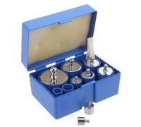 KICHOUSE Kit de Poids D’Étalonnage M2 1000G Plaqué Chrome avec Pince Jeu de Poids de Précision pour Balance Cuisine Laboratoire et Usage Pédagogique Étalonnage Fiable et Polyvalent