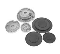 KICHOUSE Kit de remplacement pour tête de brûleur à gaz Chapeau de brûleur de cuisinière Pratique et accessoire léger pour gazinière Améliore la performance de cuisson