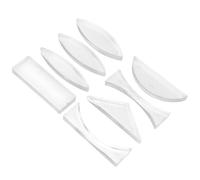 KICHOUSE Kit d'Expérimentation Optique Physique 8 Pièces en Acrylique - Lentilles Convexes et Concaves pour Enseignement Scientifique Ensemble d'Expériences de Physique Polyvalent en