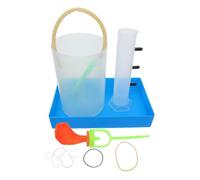KICHOUSE Kit Scientifique de Pression des Liquides en Plastique pour Expériences Scolaires, Dispositif Pédagogique Convivial pour Laboratoire et Salle de Classe