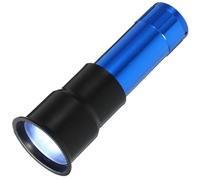 KICHOUSE Lampe de Mirage des Œufs Portable en Alliage D'aluminium et Abs, Testeur D'œufs pour Usage Intérieur et Extérieur, Accessoire D'incubation Fiable et Léger Bleu