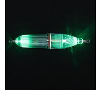 KICHOUSE Lampe LED Vert Fluorescent pour Nocturne Accessoire Étanche à Double Rotation Attire Poissons Profonds pour Filets et Cages