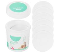 KICHOUSE Lingettes Nettoyantes Élimination des Taches pour Animaux de Compagnie 150 Pièces, Texture Douce en Coton pour Nettoyage Simple des Yeux de Chiens et Chats