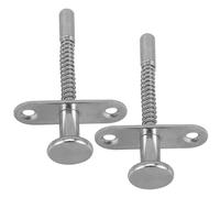 KICHOUSE Loquets à Ressort pour Lit Bébé 2 Pièces Goupilles de Verrouillage Réglage Hauteur Berceau Accessoires Meubles