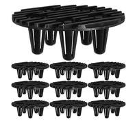 KICHOUSE Lot de 10 rehausseurs pour Plantes - Patins élévateurs en Maille pour Pots de Fleurs - Rehausseurs de Pots en Plastique Robuste de 5 cm - Amélioration du Drainage et de la Circulation de