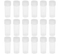 KICHOUSE Lot de 150 Flacons Miniatures 5ml en Pp, Bouteilles Vides Compactes et Portables Camping Voyages