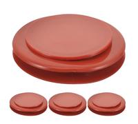 KICHOUSE Lot de 2 Bouchons pour Trous de Parasol de Table de Patio extérieur | Ensemble de Cache-Trous de 6 cm (2,4 Pouces) pour Parasol de Table | Anneaux en Silicone pour Ouverture de de Patio,