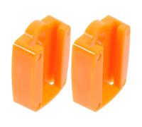KICHOUSE Lot de 2 Pièces Détachées pour Presse-agrumes Électrique, Support Éplucheur Orange, Accessoires pour Extracteur de Jus Automatique, Compatible Machine Jus Fruits, Couleur Orange