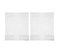 KICHOUSE Lot de 2 Supports pour Tablette pour vélo d'appartement - Support de téléphone en Acrylique - Mains pour Tablette, Magazines, Livres et téléphones - Accessoire de Fitness à Domicile