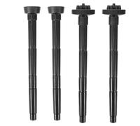 KICHOUSE Lot de 2 têtes de pulvérisation en Plastique pour Fontaine, Accessoires de Rechange pour Pompe à Eau, pour Petite Piscine, Aquarium, Bassin, Usage intérieur, Noir.