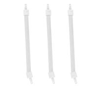 KICHOUSE Lot de 3 tubes de rechange en quartz pour radiateurs électriques portables, résistances de poêle de petite taille, pour une utilisation intérieure (7,5 pouces).