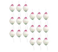 KICHOUSE Lot de 30 Manchons pour Lampes à Gaz en Rayon, Accessoires Résistants à Haute Température pour Lanternes à Kérosène, pour Camping et Randonnée
