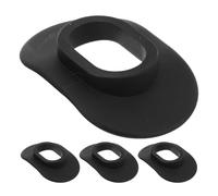 KICHOUSE Lot de 4 Embouts Buccaux en Silicone Souple pour Tuba et Détendeur de Plongée Protège-Lèvres Anti-Morsure Compatibles Plupart des Régulateurs Accessoires de Plongée et