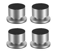 KICHOUSE Lot de 4 Pieds Anti-Vibrations pour Haut-Parleurs, Pointes de Découplage en Métal pour Équipements HiFi, Amplificateurs et Configuration Studio