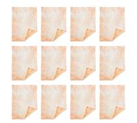 KICHOUSE Lot de 40 Feuilles de Papier à Lettres Vintage A4 Recto Verso Papier à Motifs Style Ancien Épais pour Correspondance Scrapbooking et Invitations Rétro