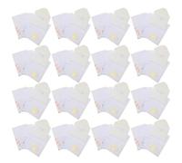 KICHOUSE Lot de 40 sets de Mini Cartes d'Anniversaire Vierges avec Enveloppes Blanches Format 95 X 7 CM Assortiment Joyeux Anniversaire 5 à 8 Cartes d'Anniversaire pour Employés et