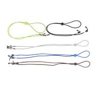 KICHOUSE Lot de 5 Cordons de Lunettes Élastiques 65 CM Corde Anti-Perte Multicolore Accessoires Légers pour Sport et Usage Quotidien Porte-Lunettes Autour du Cou pour Femmes et Garçon