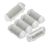 KICHOUSE Lot de 6 Têtes de Remplacement pour Râpe Électrique Pieds en Plastique, Facile à Changer, pour Éliminer la Peau Morte et Callosités, Soin Pédicure