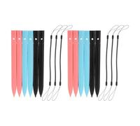 KICHOUSE Lot de 9 Stylets de Rechange pour tablettes LCD : Stylets à Pointe Fine capacitive avec dragonne pour tablettes d'écriture LCD, de Dessin numérique, Usage Scolaire.