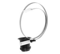 KICHOUSE Loupe Frontale avec Anneau Acier Inoxydable Grossissement Confortable et Légère Outil Multifonction pour Réparation de Montres Bijoux et Électronique