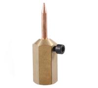 KICHOUSE Marteau D'électricien avec Embout de Soudage en Cuivre, Aiguille de Soudure de Précision Petite Taille, Brosse Métallique Incluse, Outil de Réparation Carrosserie Auto