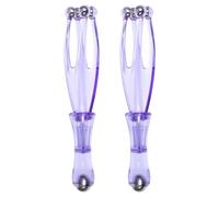 KICHOUSE Masseur à Doigts Violet 2 Pièces pour Massage des Mains et Poignets Usage Maison et Bureau pour Utilisateurs Technophiles