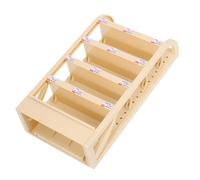 KICHOUSE Meubles d'épicerie Miniatures pour Maison de poupée, étagère d'exposition Multicouche, modèle de comptoir Alimentaire Miniature, présentoir pour Mini Jouets et collations