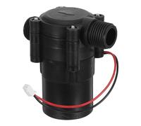 KICHOUSE Microgénérateur hydroélectrique 1/2 pouce, générateur de puissance CC à sortie coudée à 180° pour conduites d'eau, petit groupe hydraulique pour robinetterie et expériences