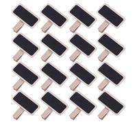KICHOUSE Mini Pince Tableau Noir en Bois 35 X 7 CM Lot de 80 Pièces Étiquette Mémo Alimentaire Polyvalente pour Fête Décoration de Table et Organisation Bureau
