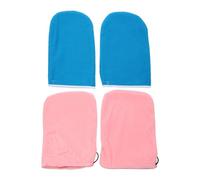 KICHOUSE Mitaines Chauffantes de Soin en Cire de Paraffine Réutilisables Lavables 2 Pièces pour Thérapie des Mains à Domicile Plusieurs styles