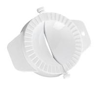 KICHOUSE Moule à Raviolis Manuel en Plastique Réutilisable pour Diy, Presse à Pâte en Pp Blanc, Outil Cuisine Sûr pour Emballer Boulettes sans Se Pincer Doigts