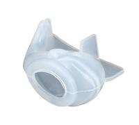 KICHOUSE Moule en Silicone Blanc pour DIY, Moule à Bûche Spirale Rapide et Facile à Utiliser Design Créatif de Baleine pour Artisanat